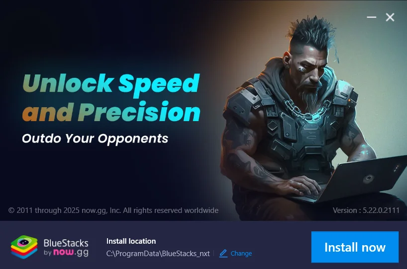 Image showing install now button to download the super bear adventure for pc