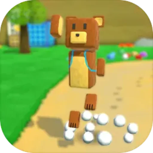 Logo showing the game main character.